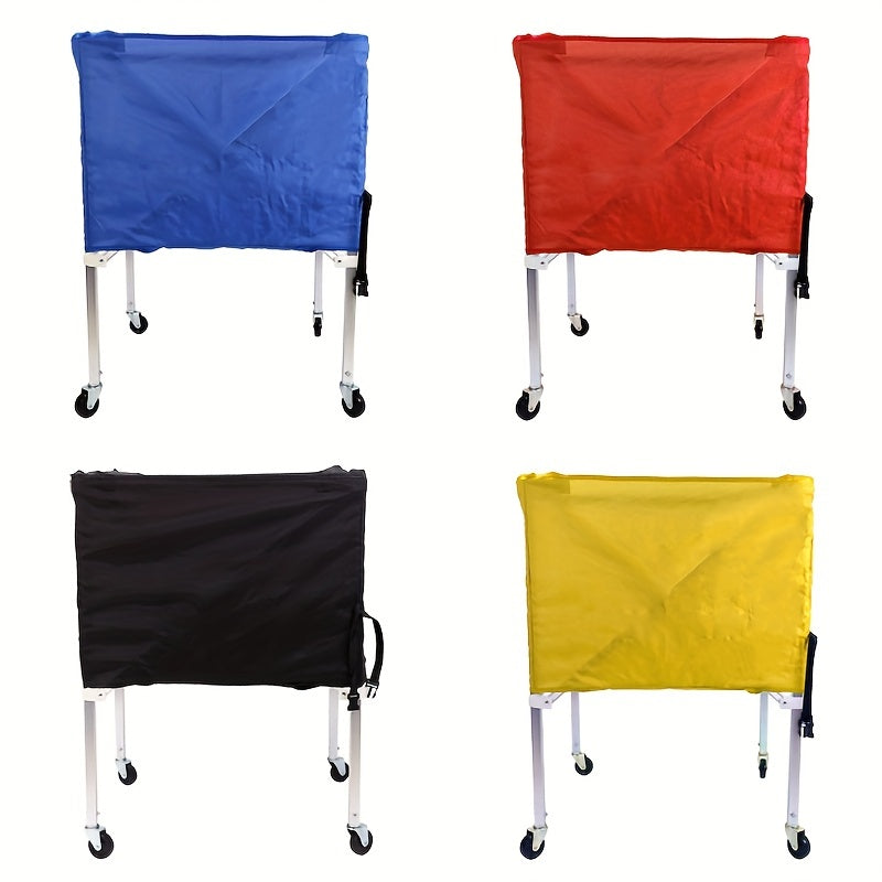 Foldable Basketball Cart Football Volleyball Cart Portable Storage Car