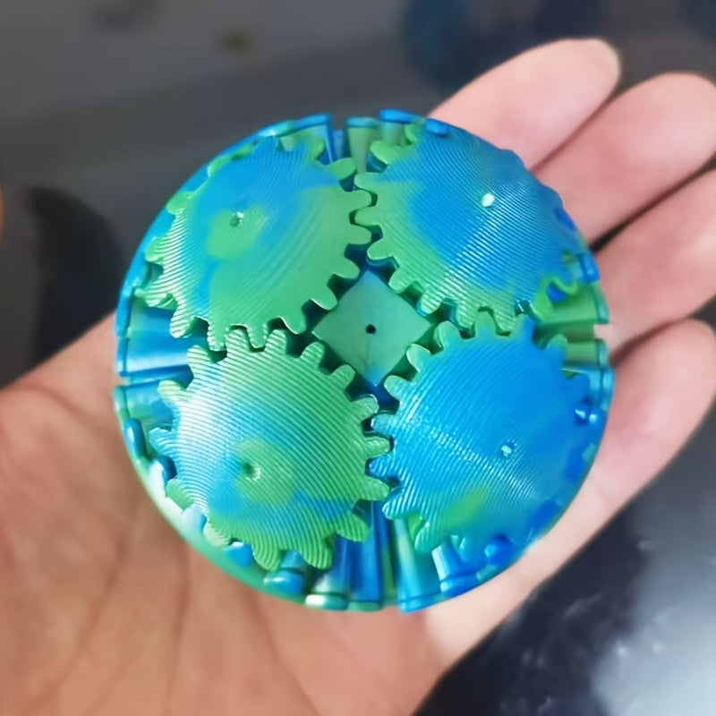 Colorful Gear Ball Desktop Ornament Fidget Spinner