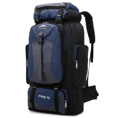 Large Capacity Travel Outdoor Bag Hiking Backpack Nylon Backpack Men's Camping B