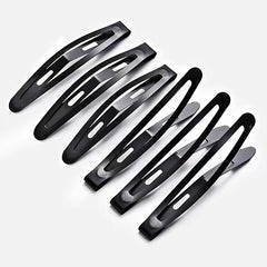 5pcs Snap Hair Clips All-match Barrettes Hairpins Classic