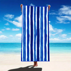 Microfiber Beach Towel Quick Drying Soft Absorbent Sandproof Lightweight