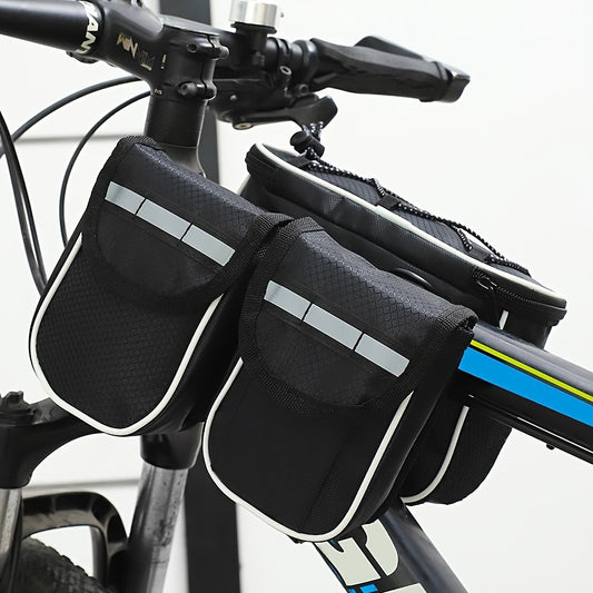 Waterproof Saddle Bag With Reflective Strips