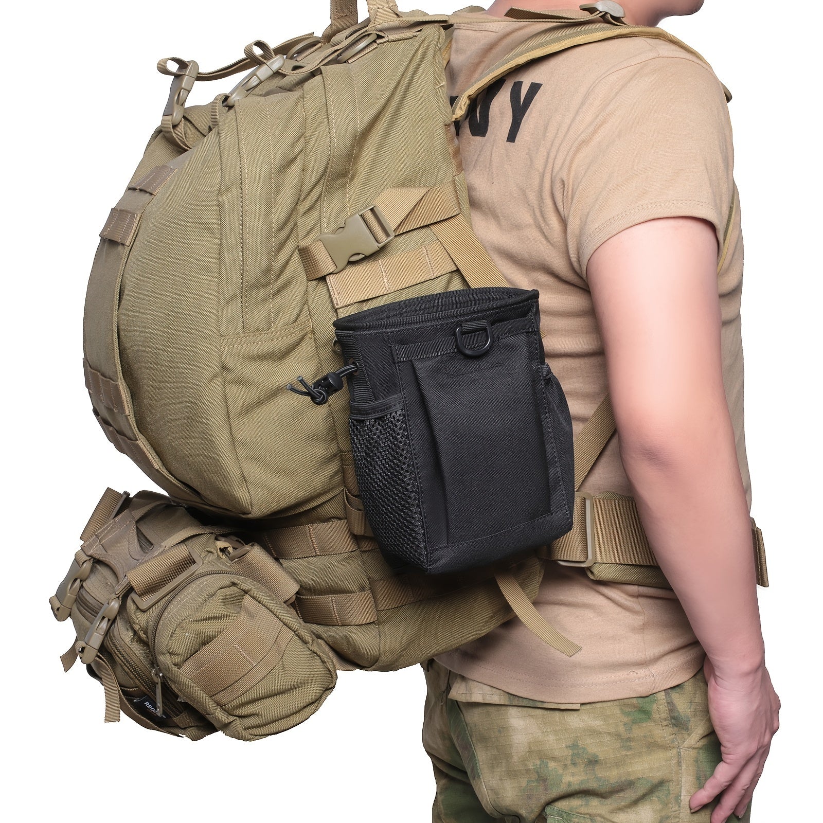 Tactical Molle Dump Pouch Camouflage Bag for Gear