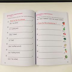 English Grammar Workbook for Kids - Interactive Study Guide with Fun Activities