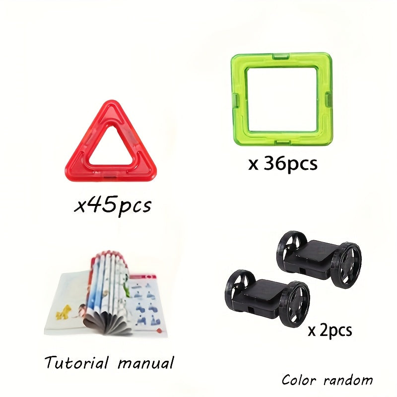 Magnet Building Blocks for Kids Game Educational Stacking Blocks