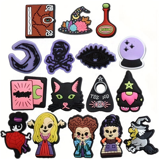 Halloween Shoe Charms For Crocs Skull Horror Nightmare Before Christmas Gift