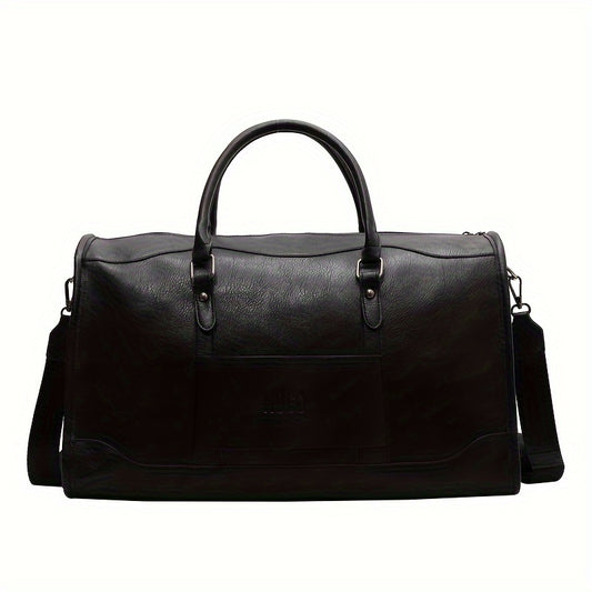 Retro Lightweight Travel Zipper Bag Large Capacity Fitness Tote Bag