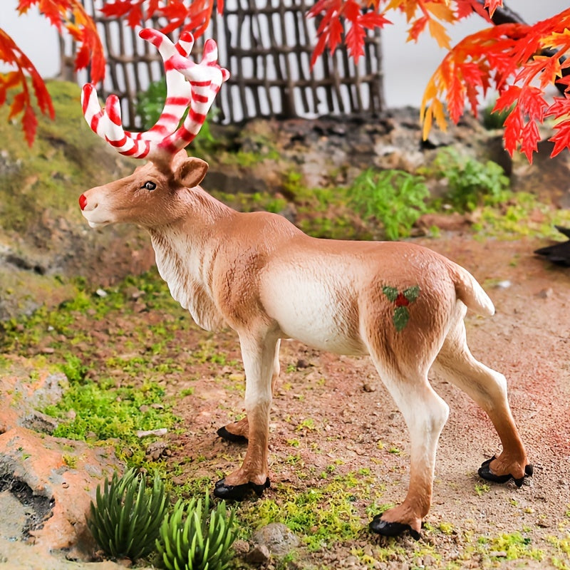 Christmas Reindeer Statue Elk Table Decoration Gift