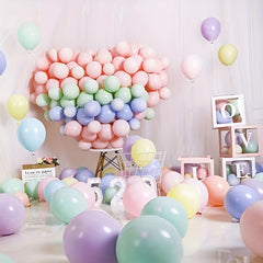 100-200pcs Macarons Latex Balloons Wedding Party Decoration Baby Shower