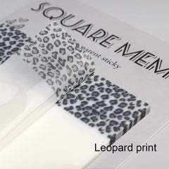 Leopard Print Sticky Notes 50 Pages
