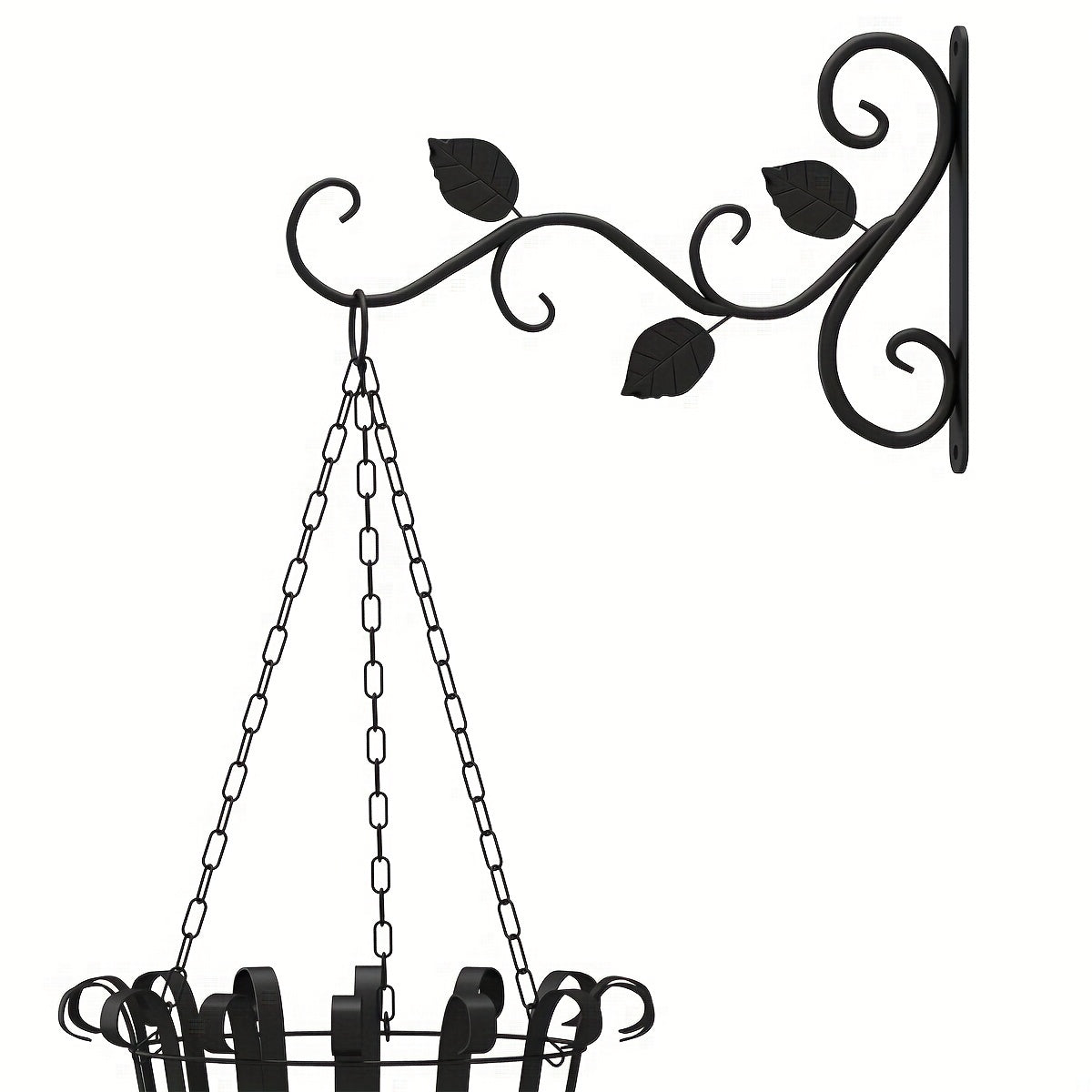 2pcs Hanging Plant Bracket 30 Metal Wrought Iron Planter Hooks