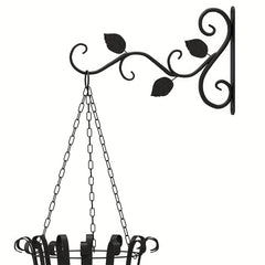 2pcs Hanging Plant Bracket 30 Metal Wrought Iron Planter Hooks