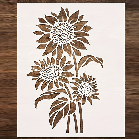 Sunflower Modeling Painting Template 1pc