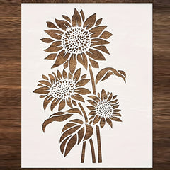 Sunflower Modeling Painting Template 1pc