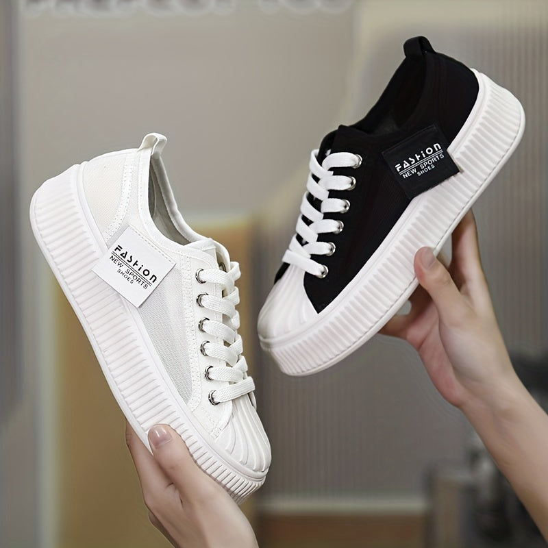 Women's Non-slip Skate Shoes Comfortable & Breathable Flat Outdoor Shoes