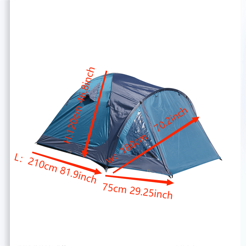 Waterproof 3 Person Outdoor Tent