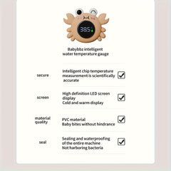 Digital Bath Thermometer Auto On Off MAYAPHILOS Safe Water Temperature Alert