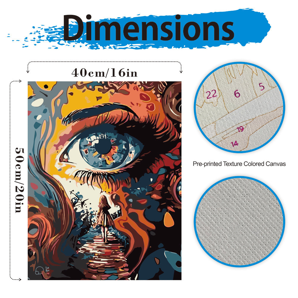 Acrylic Painting Kit for Adults 40x50 Unframed