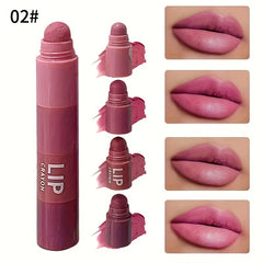 HERORANGE Matte Lipstick Set 4pcs Adult Pink Shades DIY Kit