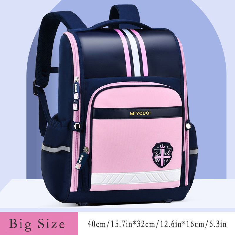 Waterproof Student School Backpack - Adjust. Daypack for Boys/Girls