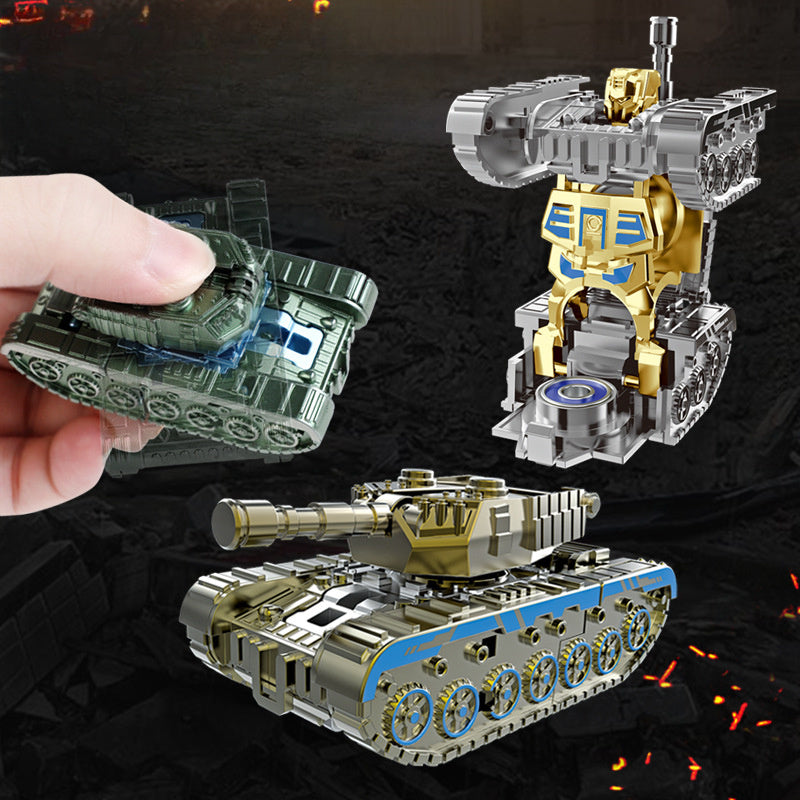 Robot Tank Fidget Spinner Toy Stress Relief Adult Gift