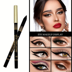 Coffee Eyeliner Pen Waterproof Smudge Proof Long-Lasting