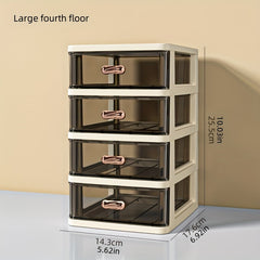 Desktop Storage Box Plastic Drawer Type Jewelry Hair Accessories Rack