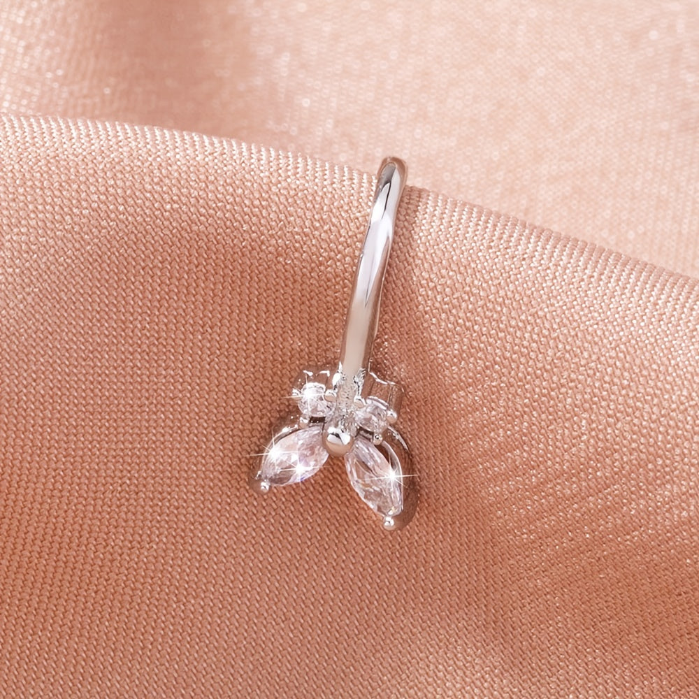 Y2K Butterfly Zircon Nose Clip Jewelry for Women