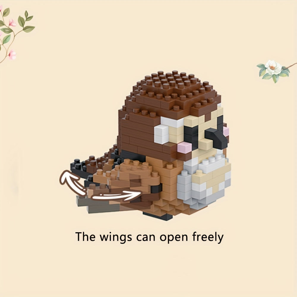 Microscopic Animal Model Bird Splicing Puzzle Toys
