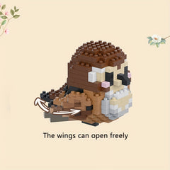 Microscopic Animal Model Bird Splicing Puzzle Toys