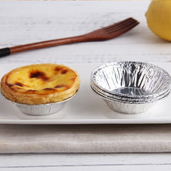 100pcs Baking Foil Cupcake Egg Tart Mold Cups