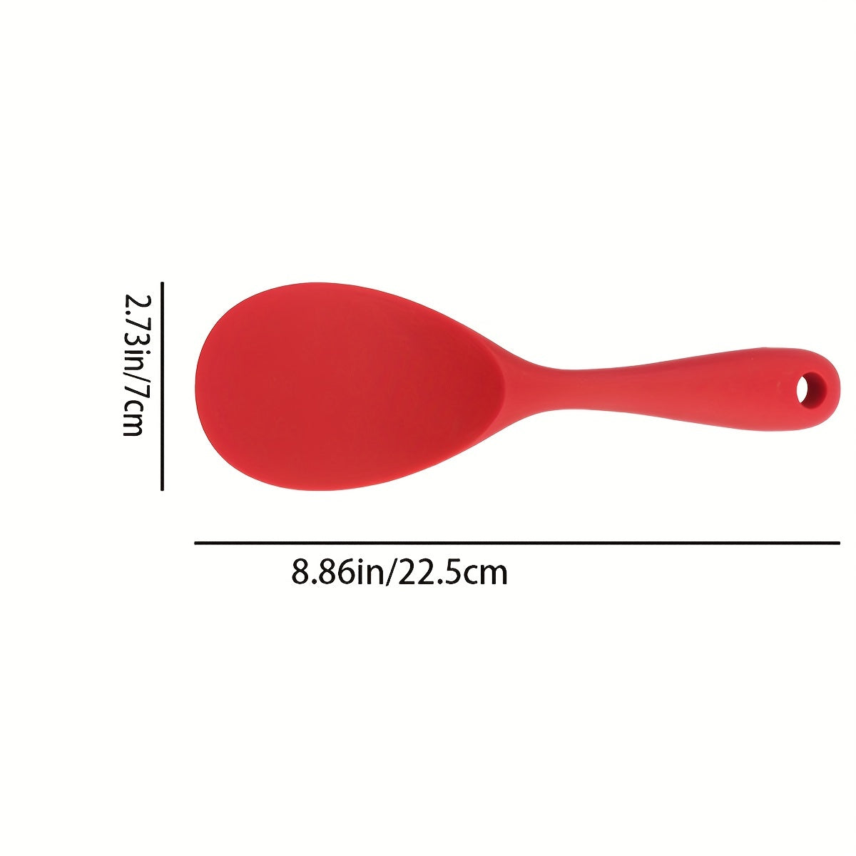 Non Stick Silicone Rice Spoon High Temp Resistant Special Rice Shovel