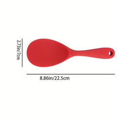 Non Stick Silicone Rice Spoon High Temp Resistant Special Rice Shovel