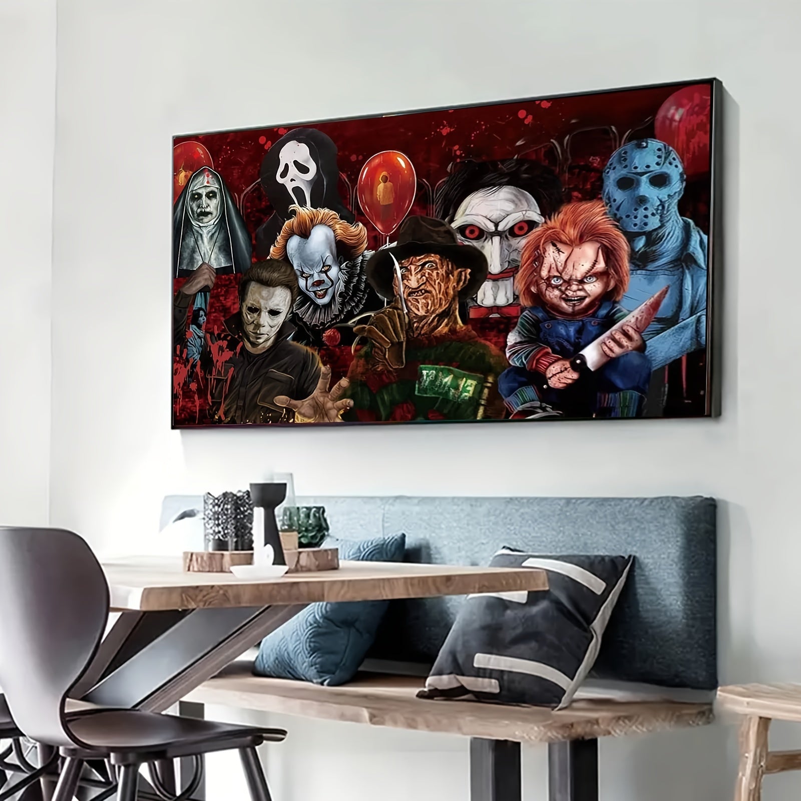 Halloween Horror Diamond Art Painting Kit for Adults