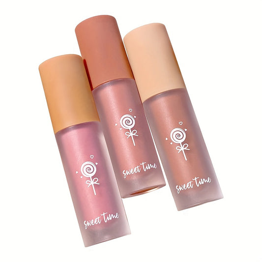 Velvet Matte Liquid Blush Set - Cherry Peach Tea Nude