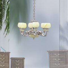 Vintage European Style Chandelier 1:12 Scale Dollhouse Accessory