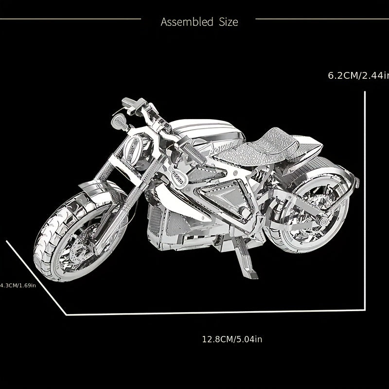 3D Metal Puzzle DIY Motorcycle Model