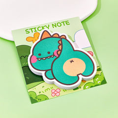 30 Sheets Dinosaur Alien Sticky Notes Memo Paper for Students
