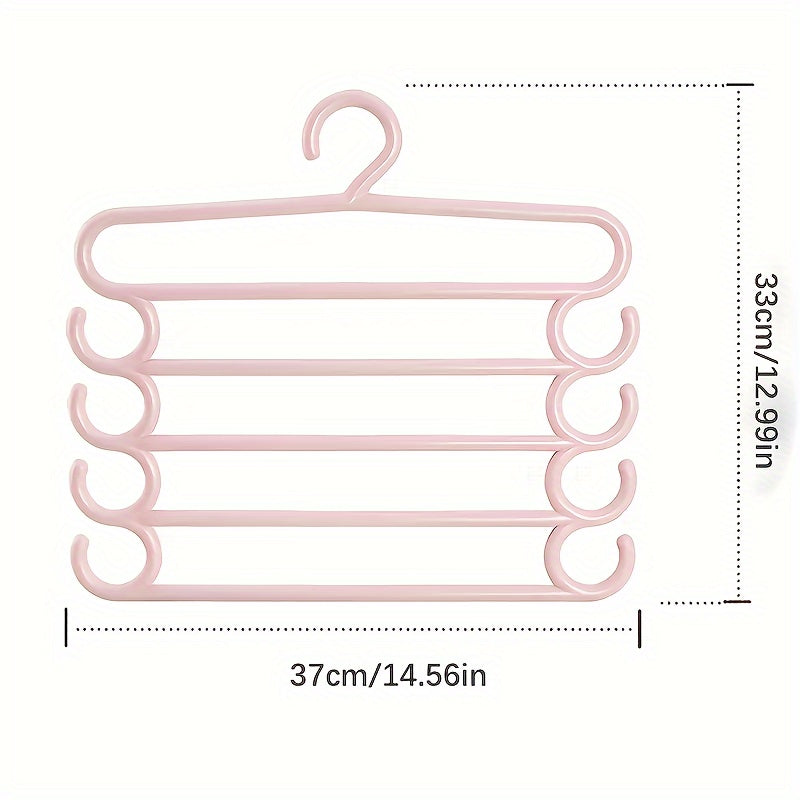 Multifunctional Hanger Pants Rack Tie Storage Belt Scarf Drying Rack