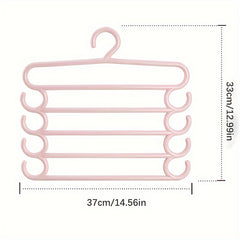 Multifunctional Hanger Pants Rack Tie Storage Belt Scarf Drying Rack