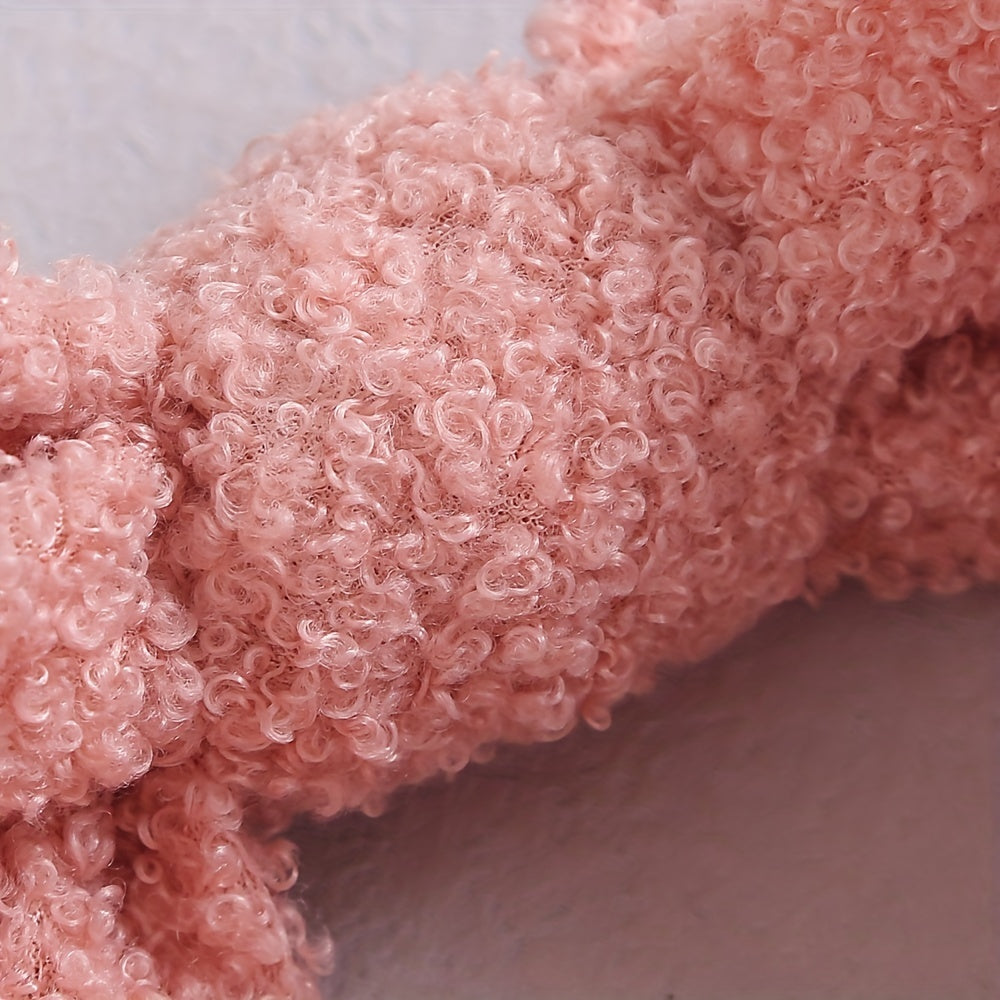 Plush Bow Headband Hairband Hair Accessories For Girls