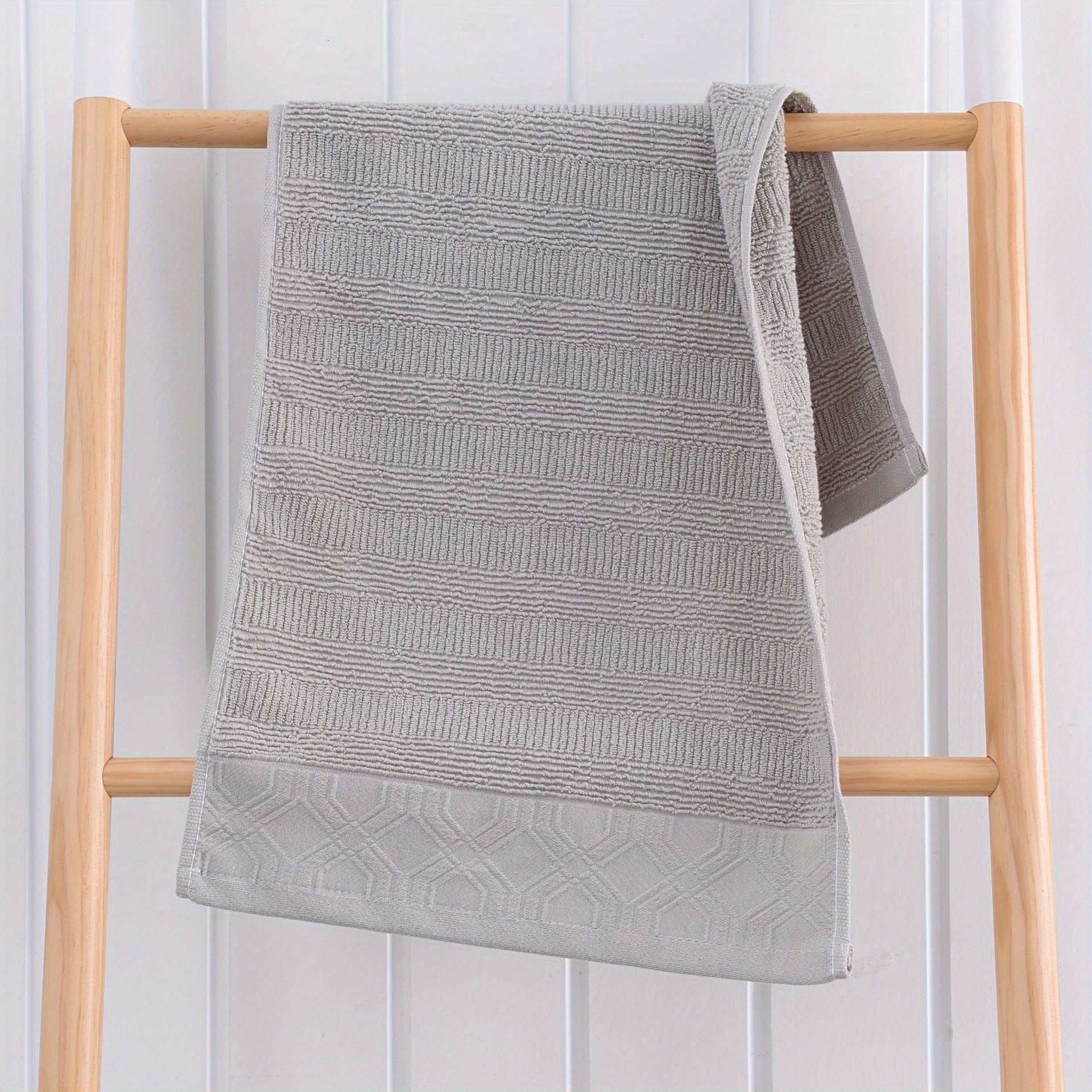 3pcs Solid Cotton Hand Towel Absorbent Soft Face Towel Quick Dry Hand Towels