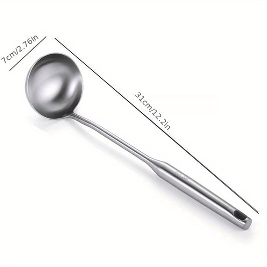 304 Stainless Steel Slotted Spoon Long Handle Tablespoons