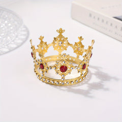 Rhinestone Crown Headband Princess Tiara Birthday Party Prom Headdress