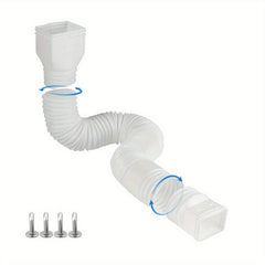 Flexible Rain Downspout Extender Set 20-149 with Screws