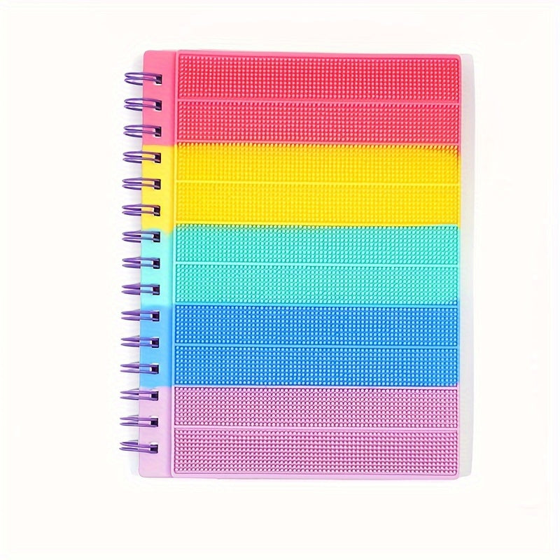 1pc 80 Sheets 160 Pages Relax Furry Coil Notebook Colorful