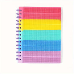 1pc 80 Sheets 160 Pages Relax Furry Coil Notebook Colorful