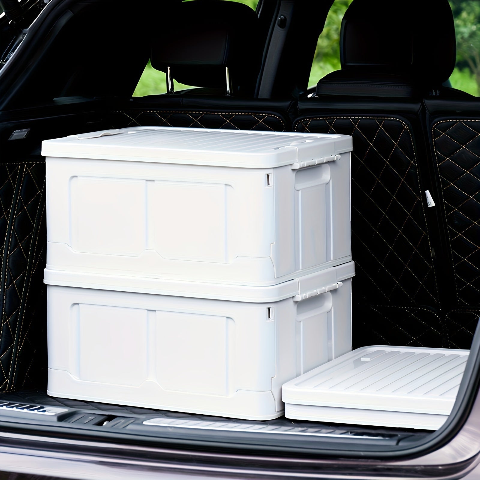 1pc Foldable Storage Box Organizing Box Dormitory Snack Toy Storage Box