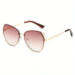Cat Eye Ombre Lens Sunglasses UV400