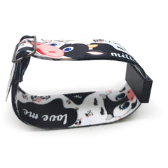 Cartoon Cow Pattern Bracelet Waterproof Wristband